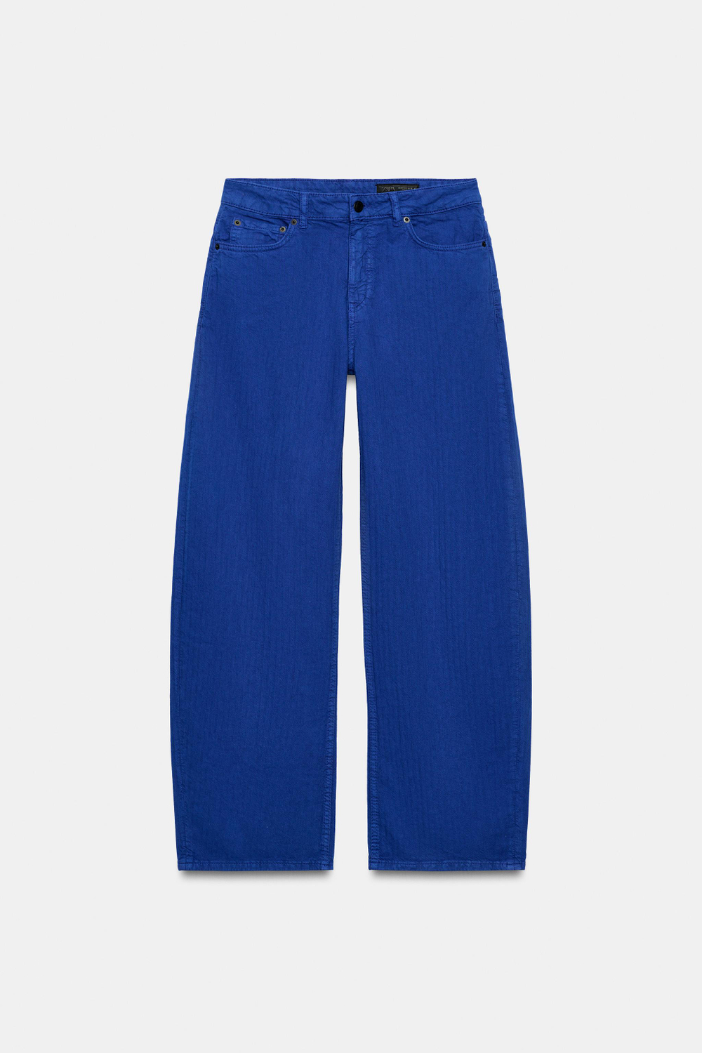 ДЖИНСЫ BARREL СО СРЕДНЕЙ ПОСАДКОЙ — ZW COLLECTION — ZARA