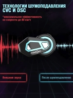 Мотогарнитура FreedConn T-MAX PRO универсальная