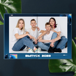 PSD-Шаблон фотокниги "Кристалл"