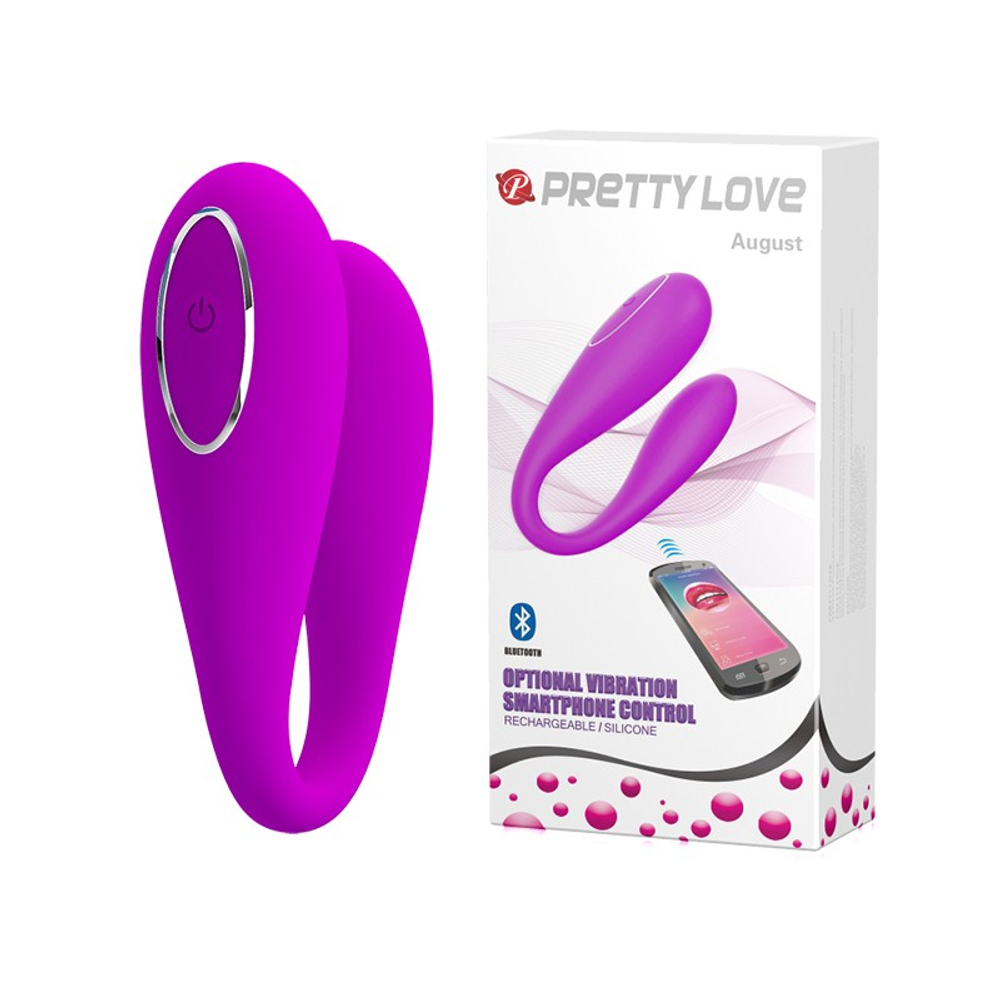 Pretty Love August Вибратор для пар со смарт управлением BI-014582HP
