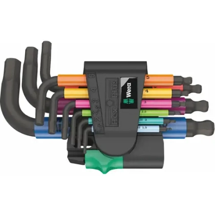 Набор Г-образных ключей Hex-Plus Multicolour 2 WERA 05133164001