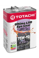 Масло синтетическое трансмиссионное TOTACHI Ultima LSD Syn-Gear 75W-90 GL-5 1л
