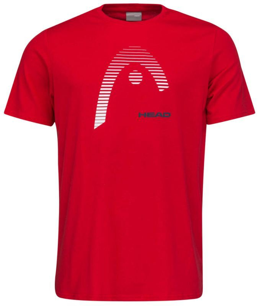 Мужская теннисная футболка Head Club Carl T-Shirt - red