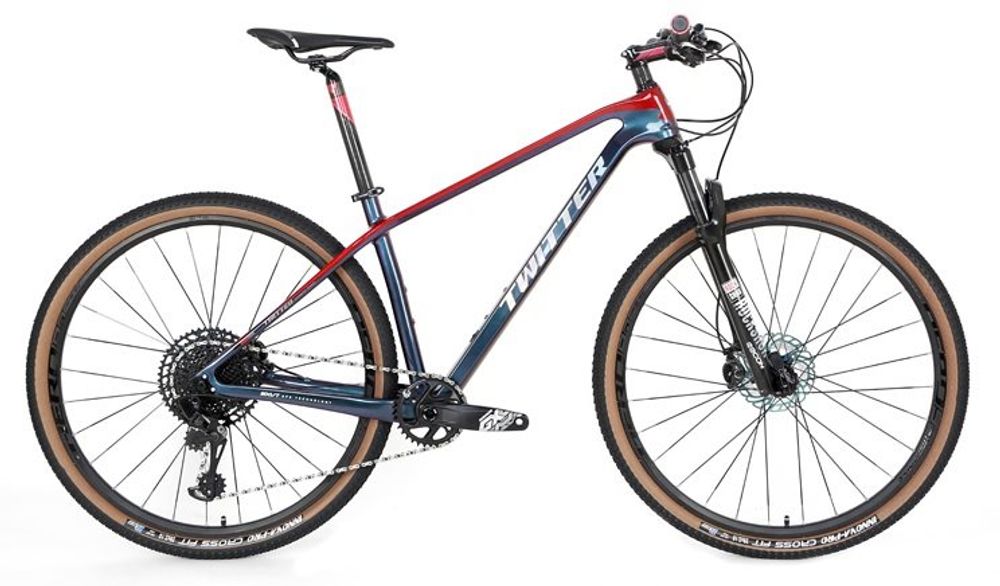 Велосипед Twitter 2022 MTB мод. MAX (main) 27.5 RS-13S Carbon