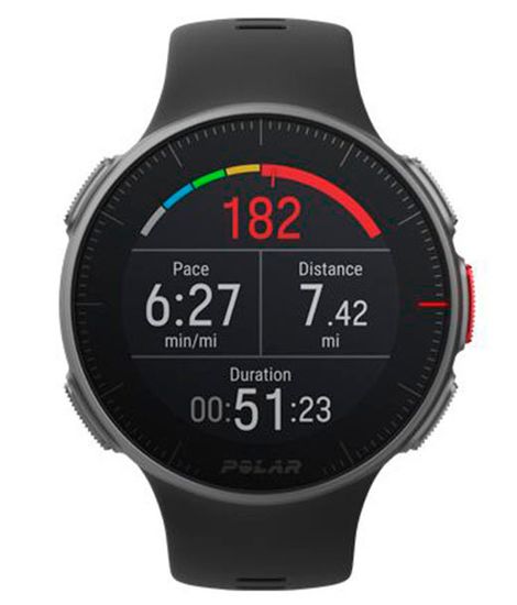 Мультиспортивные часы Polar Vantage V HR (датчик H10) Black 90069634