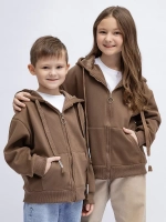 Зип худи оверсайз с капюшоном  для подростков