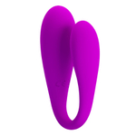 Лиловый вибратор для двоих с управлением через приложение Pretty Love Vibrator August BI-014582HP