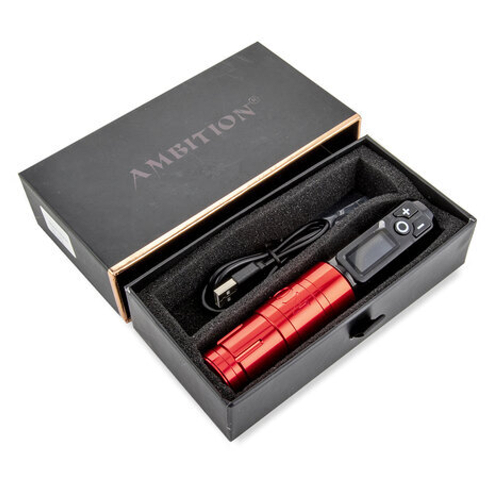 тату машинка Storm Wand (red)