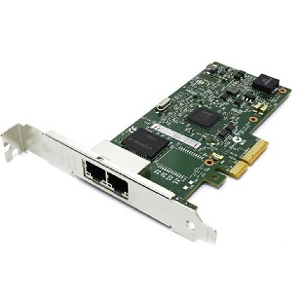 Сетевая карта Intel I350-T2, 10/100/1000, 2xRJ-45, PCI-Ex4 (I350T2V2BLK)