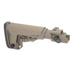 Пластиковый приклад на АК-74, DLG Tactical. Черный