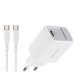 Сетевое зар. устр. Keephone Mixeed KP-EB008 1C 45W Gan с кабелем Type-C на Type-C белое