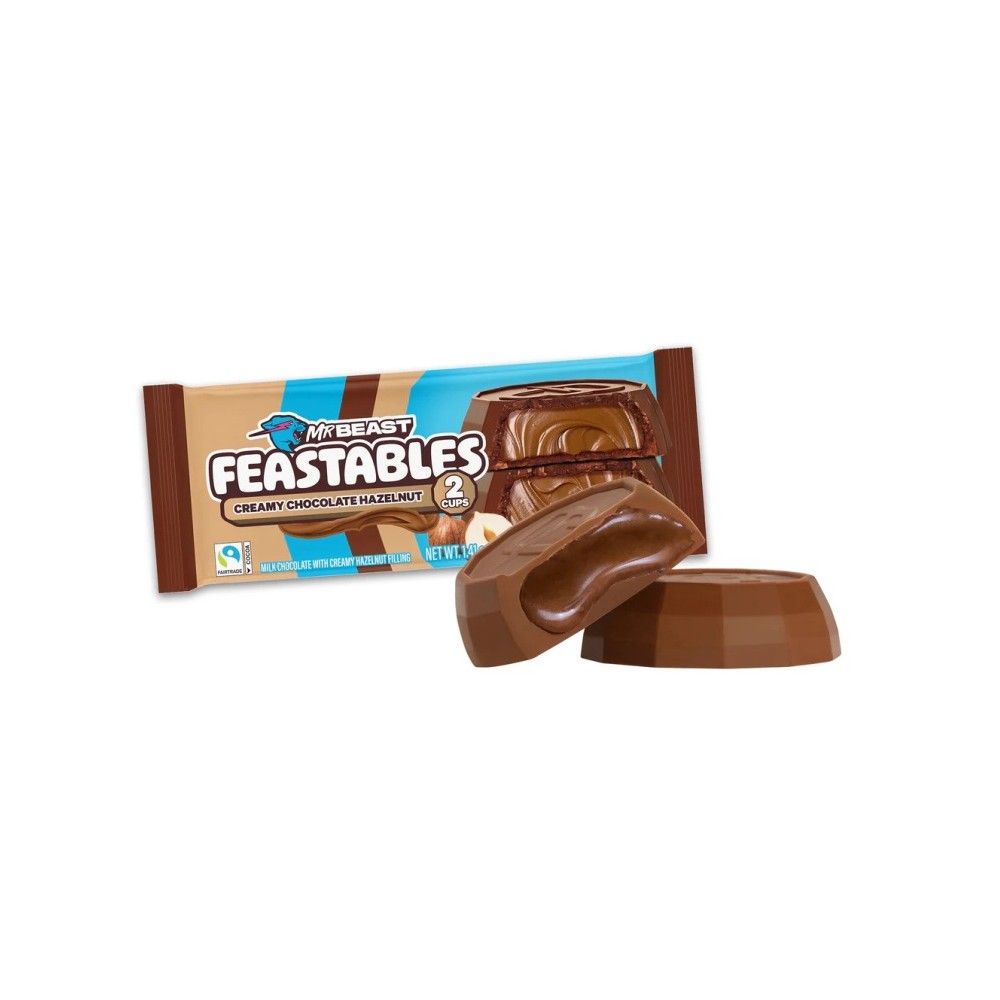 Батончик Mr.Beast Cups hazelnut 40гр