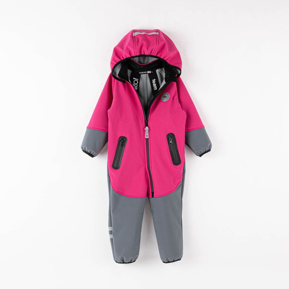 Комбинезон Softshell демисезонный "Малина"