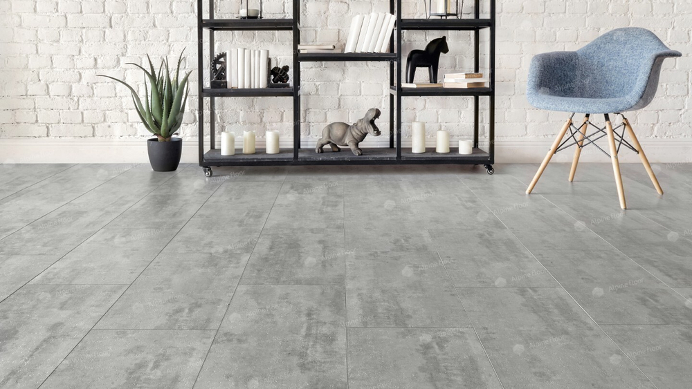 Кварцвиниловая плитка Alpine floor LIGHT STONE - Самерсет ECO-15-6 - Магазин напольных покрытий в Екатеринбурге. MAXI ПОЛ.