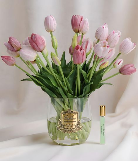 Букет тюльпанов Cote Noire Heritage tulips Mixed pink, Cote Noire