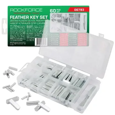 Клинья для шкивов, набор 60пр. RockFORCE RF-06793