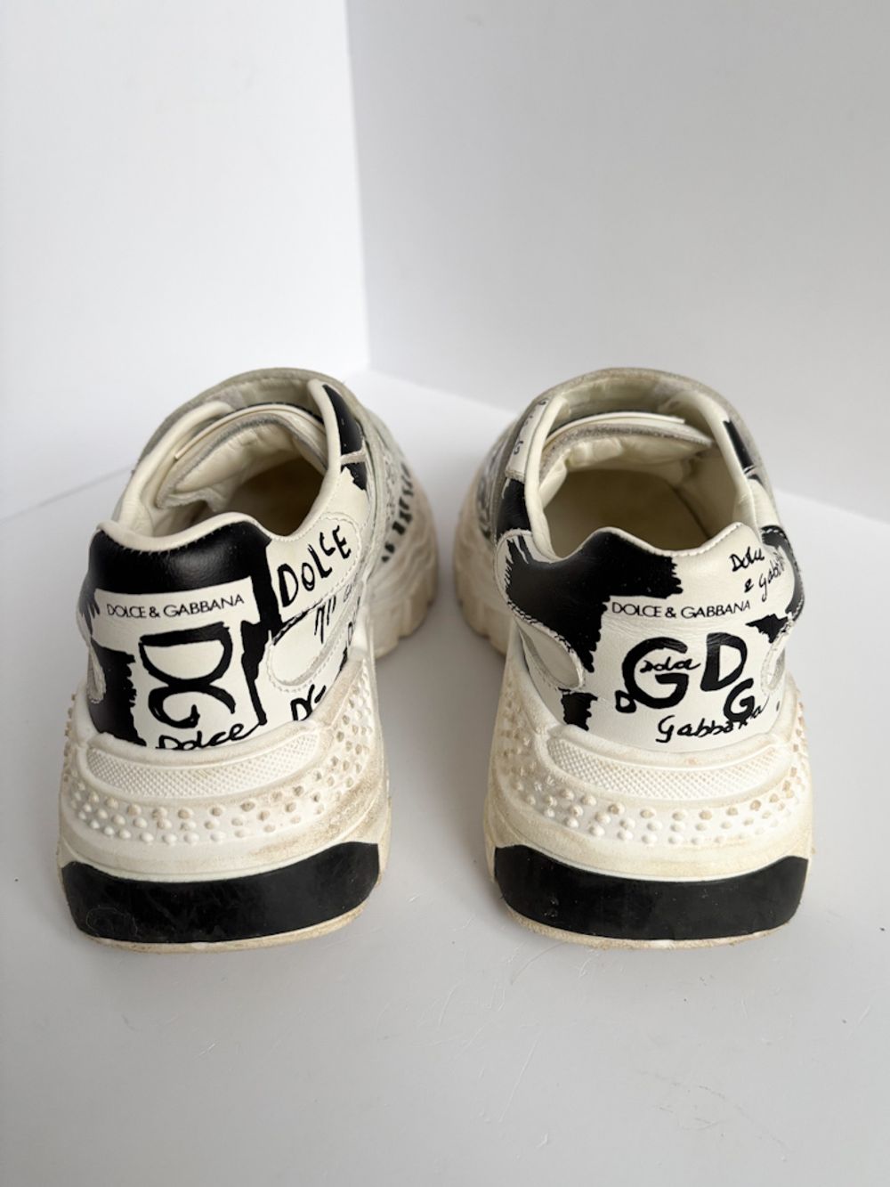 Кожаные кроссовки Dolce & Gabbana, 30
