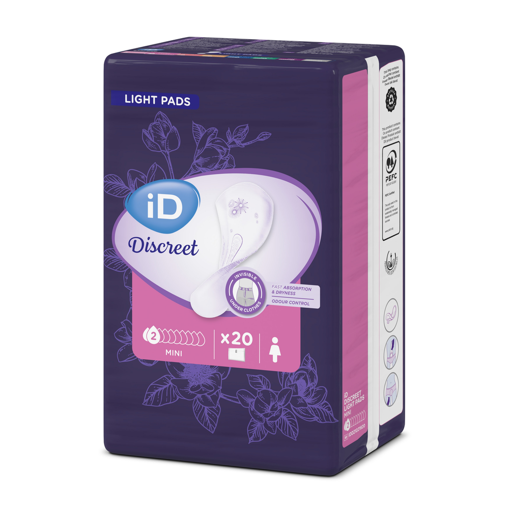 Урологические прокладки iD Light Discreet Mini, 20 шт.