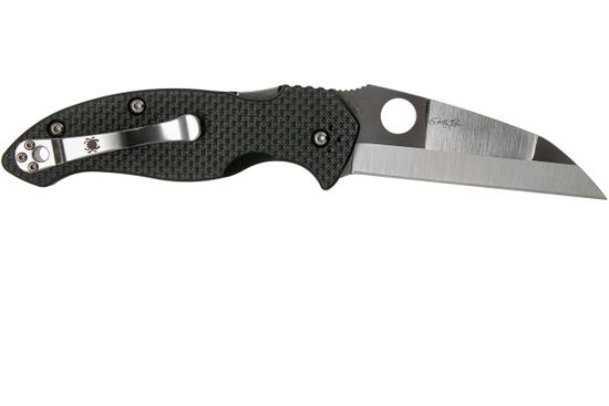 Складной нож Spyderco Canis 248CFP c клинком из стали VG-10, рукоять G10