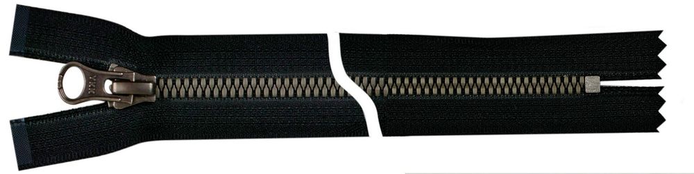 Молния трактор YKK Metalux Т5 (5 мм) 1 зам., разъем., античное серебро, 20 см, под металл, 580 silver 20, уп.10 шт Молния трактор YKK Metalux Т5 (5 мм) 1 зам., разъем., античное серебро, 20 см, под металл, 580 silver 20, уп.10 шт
