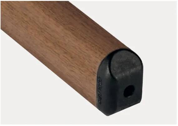 Зонт профессиональный 3х3 м с подсветкой Galileo Wood Light, имитация ироко, бордовый, бежевый