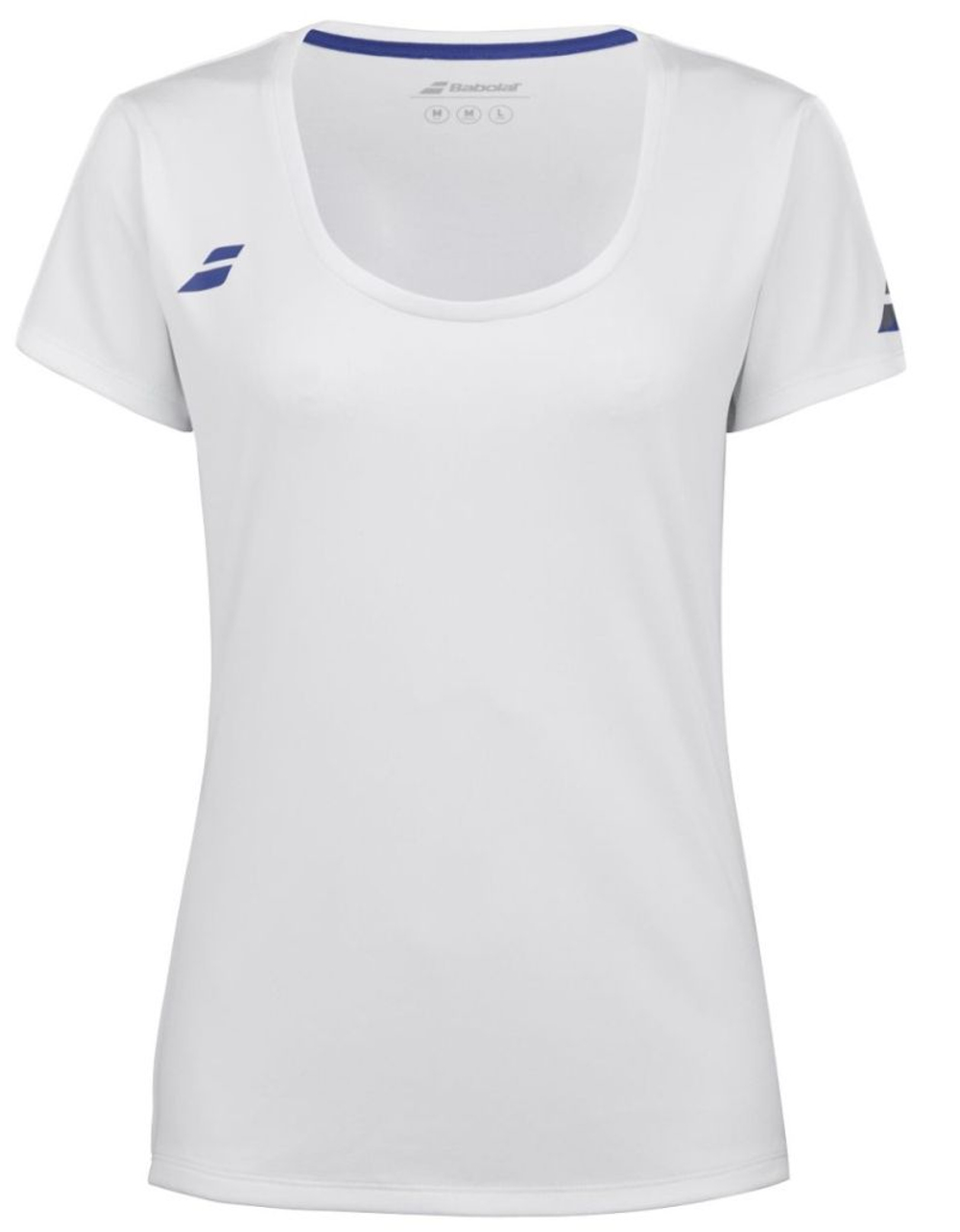 Футболка для девочек Babolat Play Cap Sleeve Top Girl - white/white