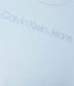 Худые RAISED INST. LOGO FLEECE CN Calvin Klein Jeans - голубой(IB0IB01957)