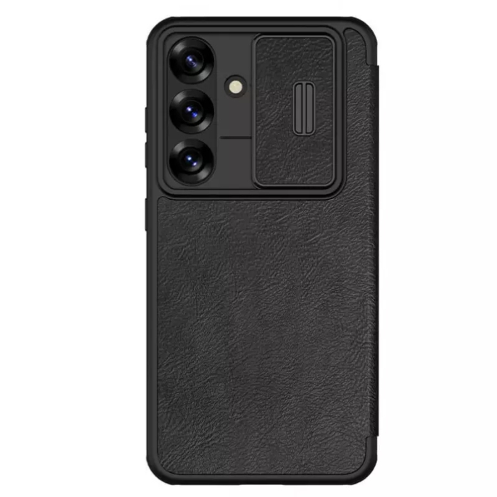 Кожаный чехол-книжка Nillkin Leather Qin Pro для Samsung Galaxy S25