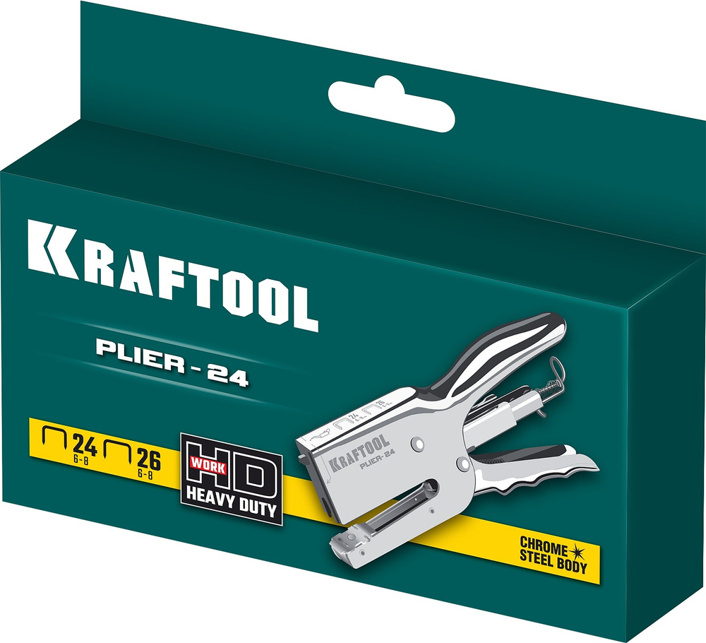 KRAFTOOL HD-24, тип 24, 26, мощный стальной плайер (3124)