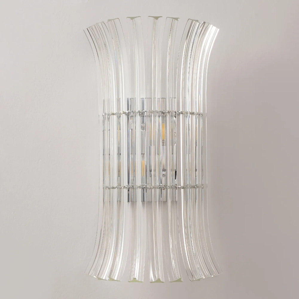 Настенный светильник Crystal Lux CASCADA AP2 CHROME