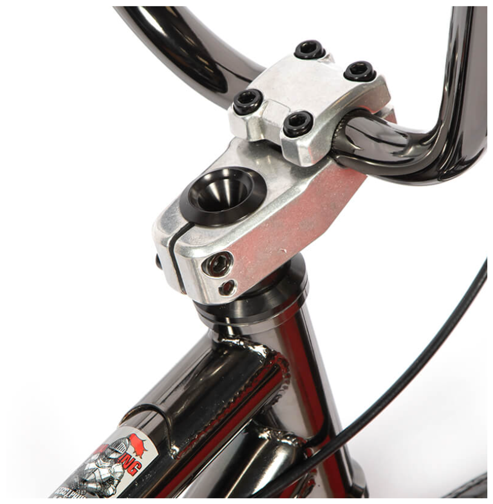 Велосипед BMX TechTeam Millennium (2020) chrome 20.5" (требует финальной сборки)