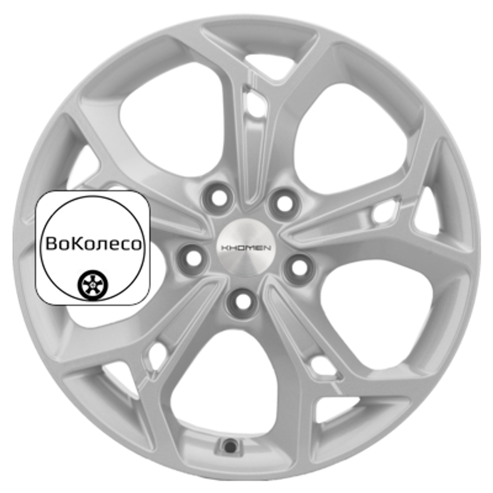 7x17/5x114,3 ET45 D60,1 KHW1702 (Changan/Geely/Lexus/Toyota) F-Silver Khomen Wheels
