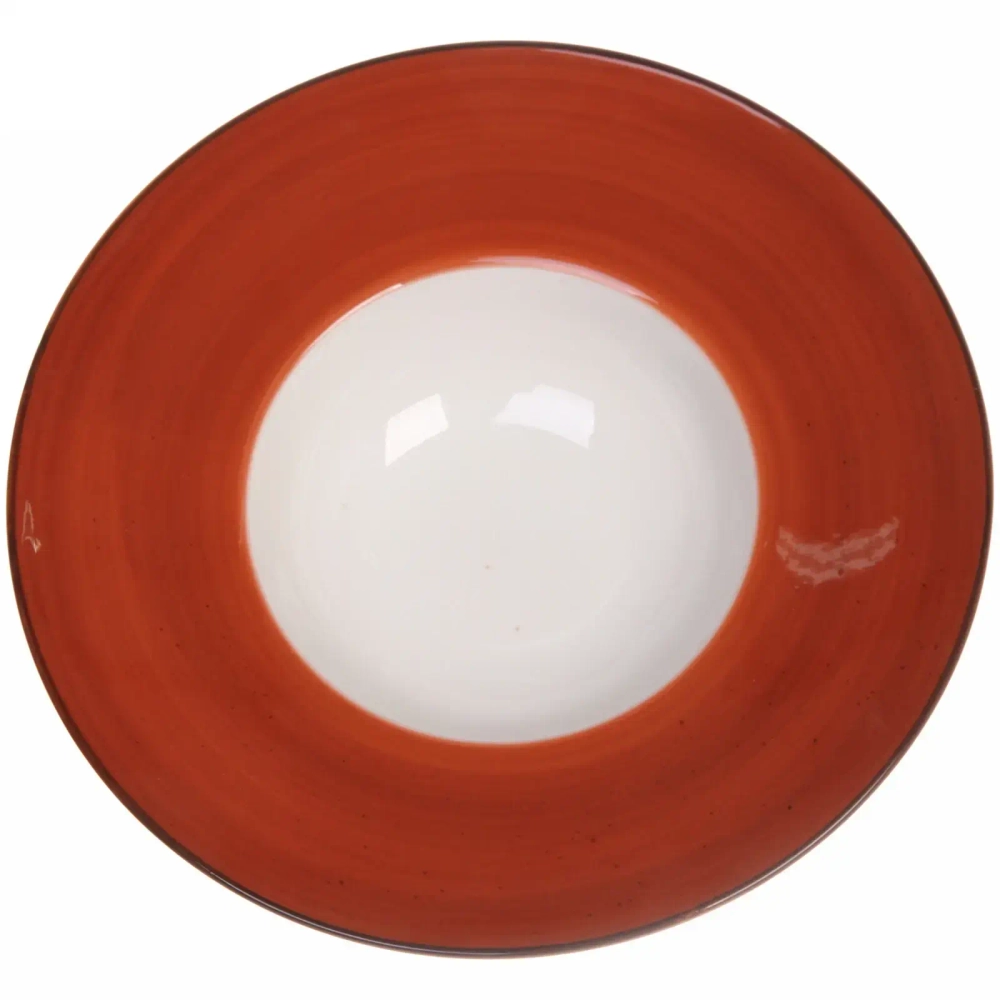 Тарелка керамическая «Corsica orange» 24*6см, для пасты