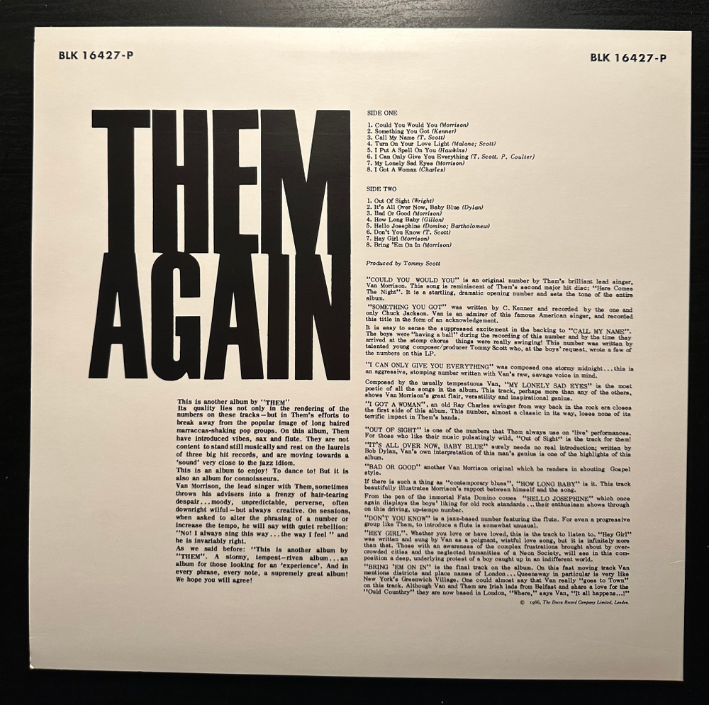 Them- Again (Европа)
