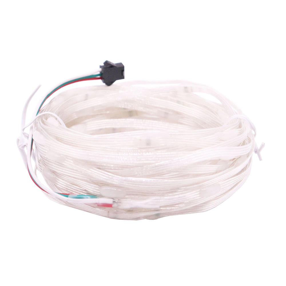 Адресная гирлянда с чипом WS2812, 10led/m, IP67, DC5V