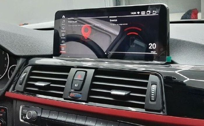 Магнитола для BMW 3-серия F30 2012-2016, 4-серия F36, F32 NBT - RDL-6213 монитор 10.25" на Android 13, Быстрая, CarPlay, 4G SIM-слот