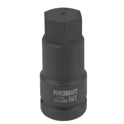 Головка-бита 6-гранная ударная 1/2'', 41мм FORCEKRAFT FK-28412541MPB