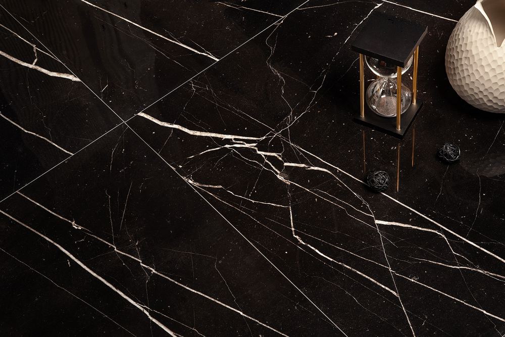 Staro Oasis Conical Black High Gloss 60x60