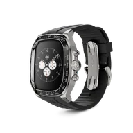 Корпус для Apple Watch CRS46 - Серебристый/Чёрный