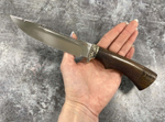 Нож Щука, сталь 95Х18, венге, мельхиор