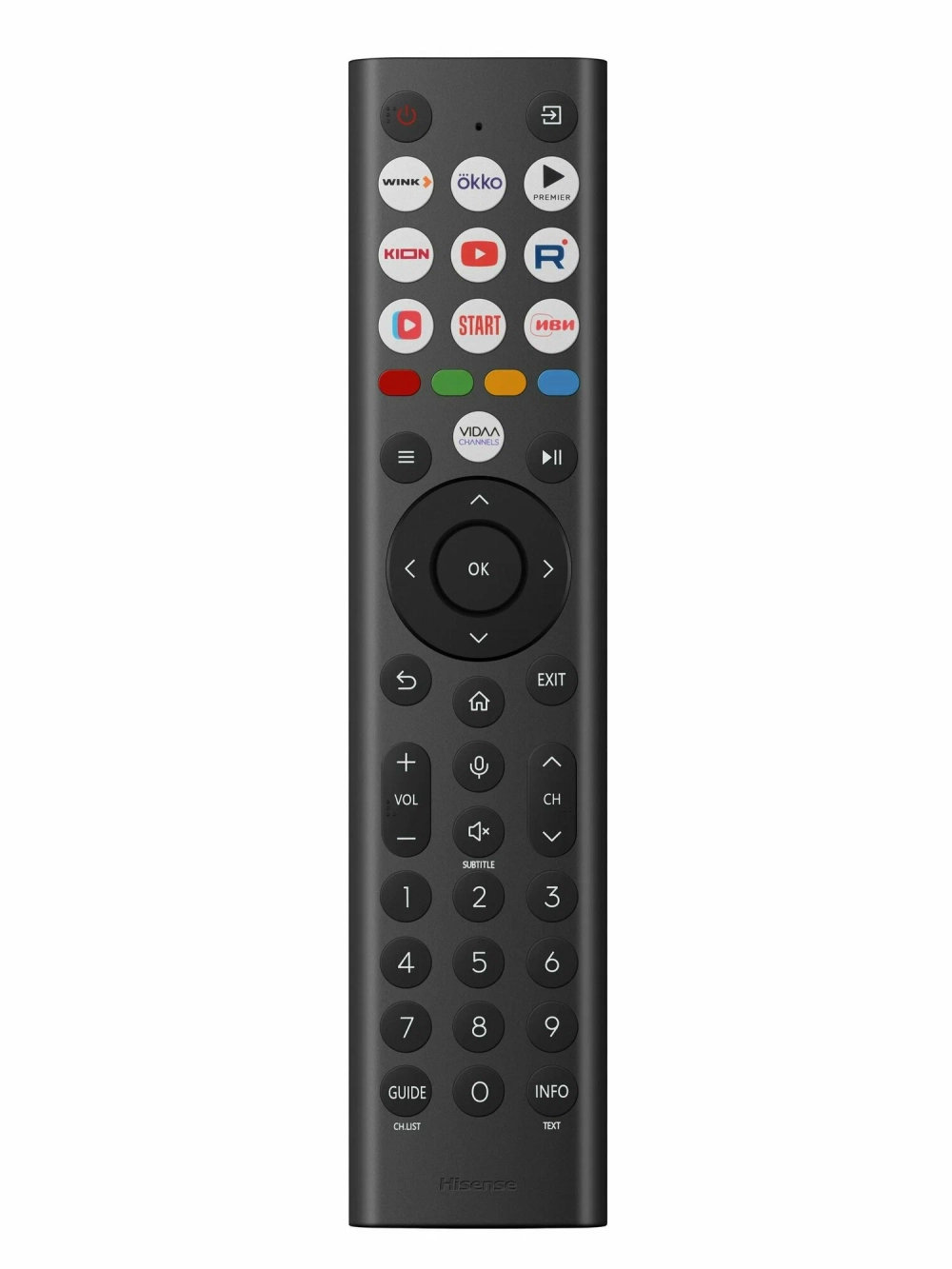 Телевизор Hisense 55E77SL, 139см, 4K Ultra HD, HomeOS, QLED, HDR, черный