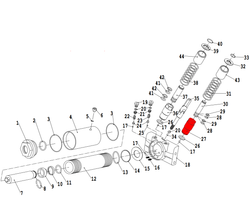 Цилиндр плунжера V3, V3LP, V3.5 (Plunger cylinder d15mm)
