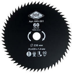 Диск для триммера DDE 60 зубьев 230х25,4мм (толщина - 1,4мм) 645-501