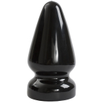 Черная анальная пробка 19,1см Doc Johnson Titan Men Tools Butt Plug Diameter Ass Servant 3203-01-CD