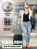 Водонепроницаемый органайзер для документов большой емкости сумка для хранения, черный