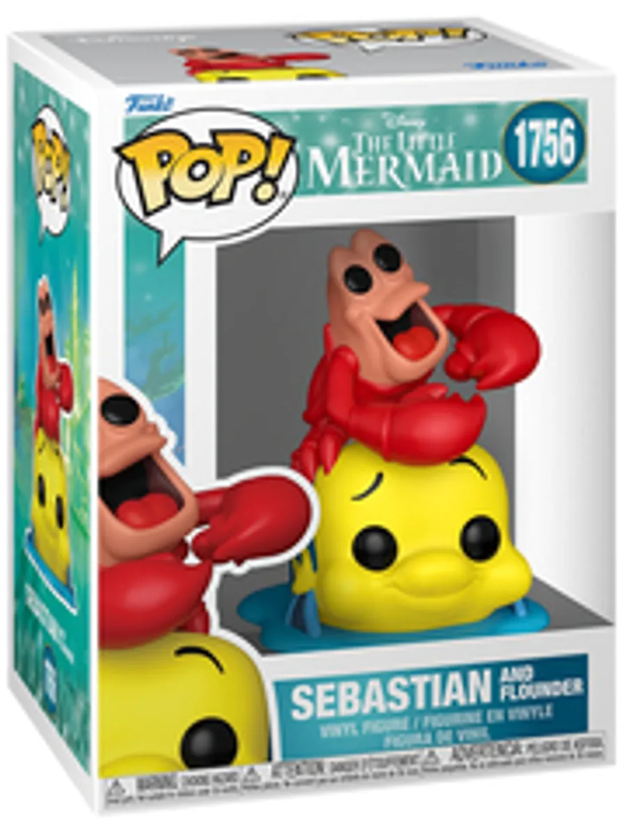 Funko POP! Disney. The Little Mermaid: Sebastian and Flounder (1756)