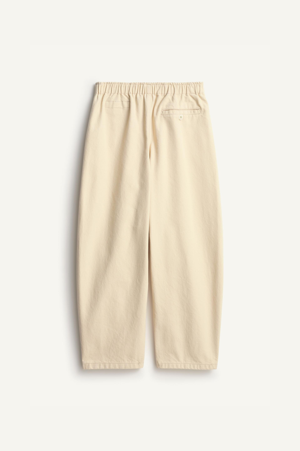 ZARA БРЮКИ-БАЛЛОНЫ - LIMITED EDITION, ЭКРЮ