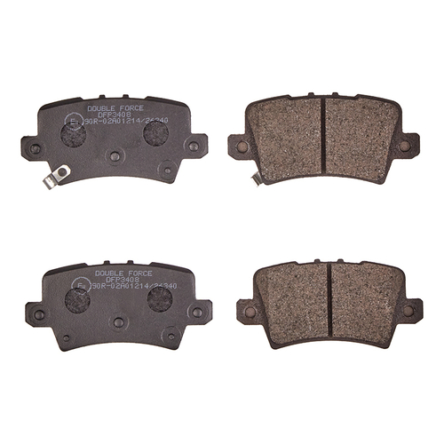 Колодки тормозные дисковые задние Double Force DFP3408