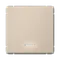 Выключатель одноклавишный с подсветкой Systeme Electric ArtGallery Песочный GAL001213