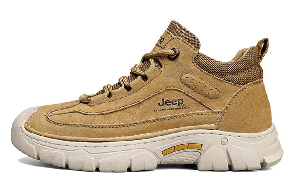 Jeep Work Boots Men"s Earth Yellow